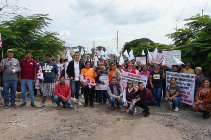 ANUNCIA PRESIDENTE MUNICIPAL OBRA DE DRENAJE EN COLONIA MANUEL SERRANO VALLEJO