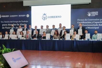 Impulsa gobierno de la gente certificación del funcionariado estatal y municipal para combatir violencia de género.
