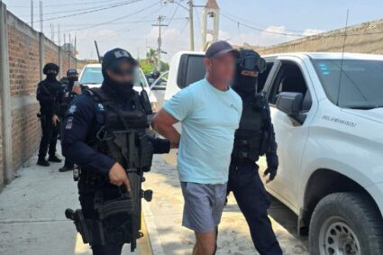 Detiene Secretaría de Seguridad y Paz a un ciudadano estadounidense con orden de aprehensión por fraude