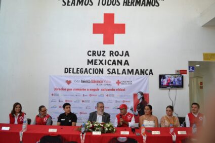Cruz Roja Mexicana presenta en Salamanca la carrera nacional “Todo México Salvando Vidas” 2025