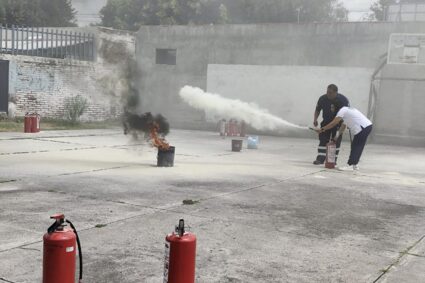 SSG implementó una capacitación en prevención, combate y extinción de incendios.