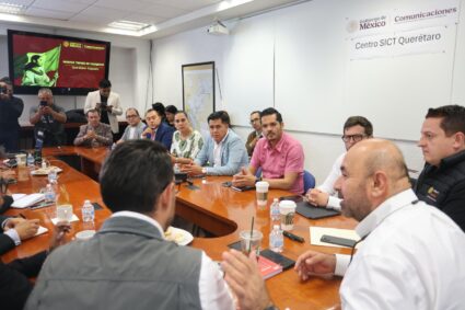 Presidente César Prieto participa en coordinación intermunicipal para impulsar el Tren de Pasajeros.