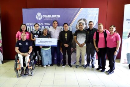 DIF Estatal y Subsecretaría para la Inclusión refuerzan con equipo a centros de rehabilitación en Guanajuato