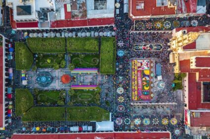 SECTURI impulsa en Uriangato el Décimo Encuentro Internacional de Alfombristas