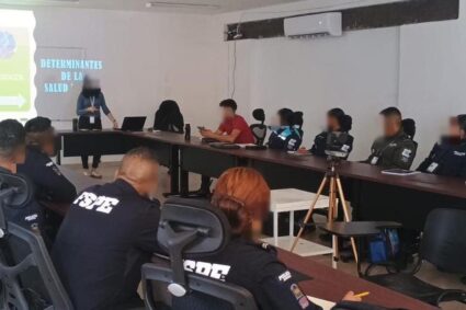 Cuida Secretaría de Seguridad y Paz la salud mental de mandos policiales con taller de riesgo psicosocial